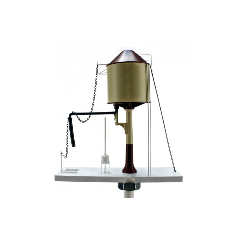 WATER TOWER CHOC & CRM CONICAL TOP