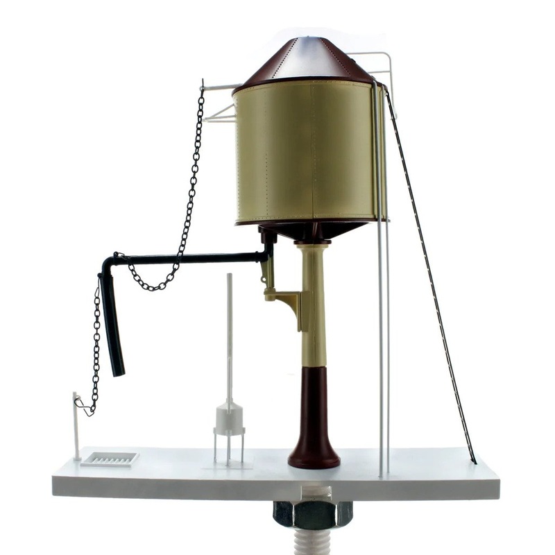 Water Tower Chocolate & Cream Conical Static
