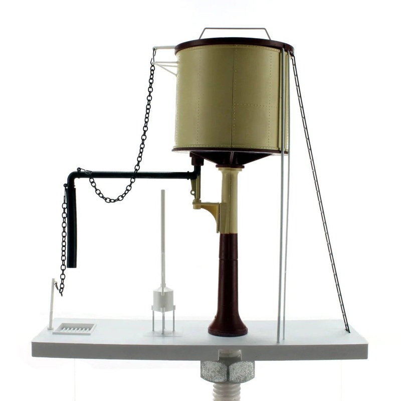 Water Tower Chocolate & Cream Flat Top Static