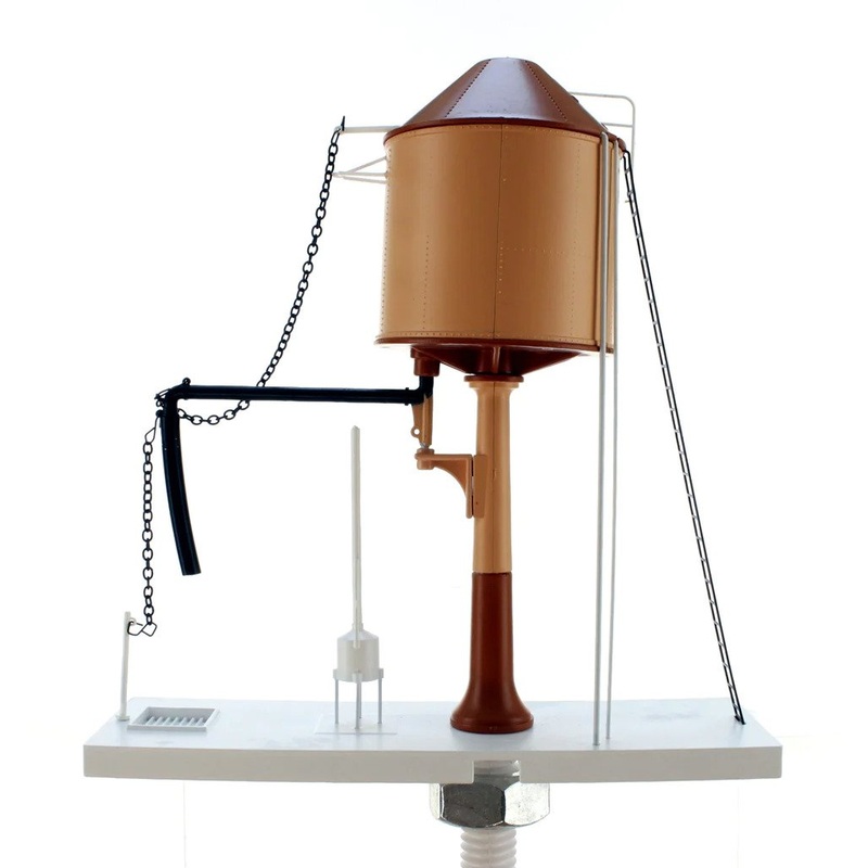 Water Tower Light & Dark Stone Conical Static