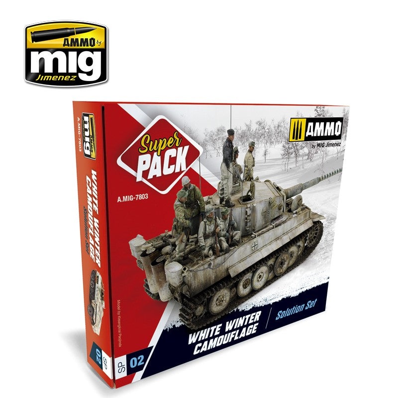 WHITE WINTER CAMOUFLAGE SET