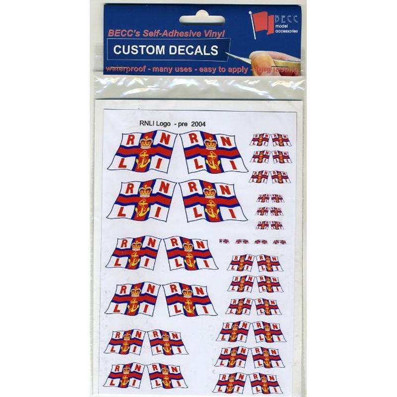 Becc RNLI Decals – Pre 2004