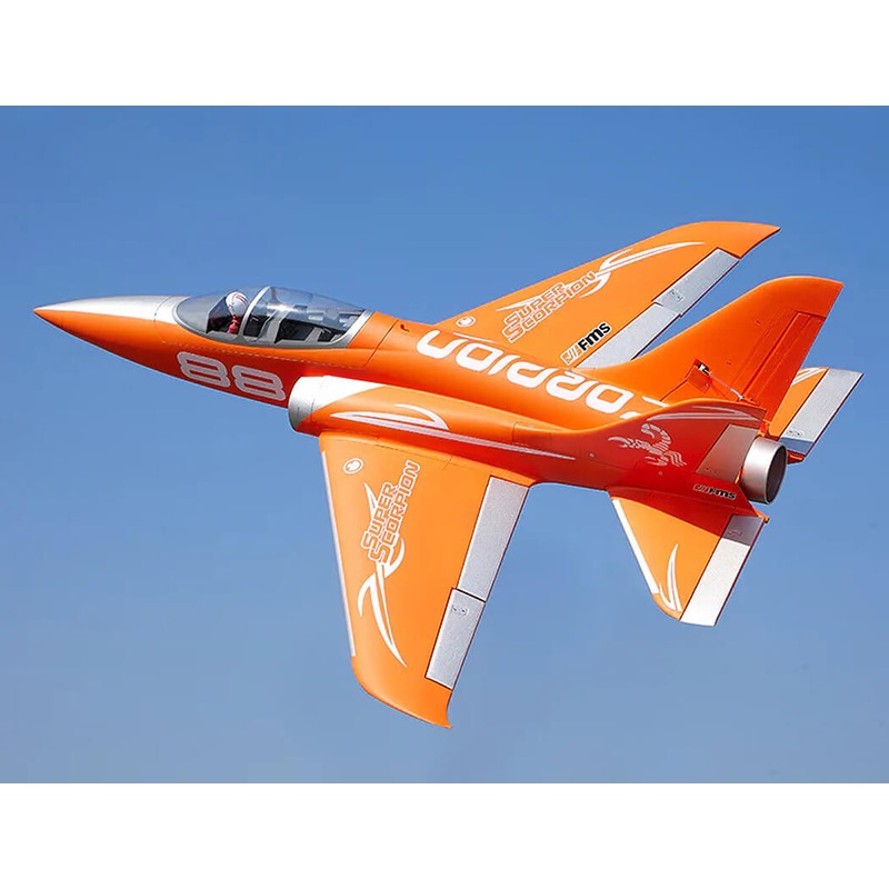 FMS 90MM EDF SUPER SCORPION PNP V2 8S JET – ORANGE