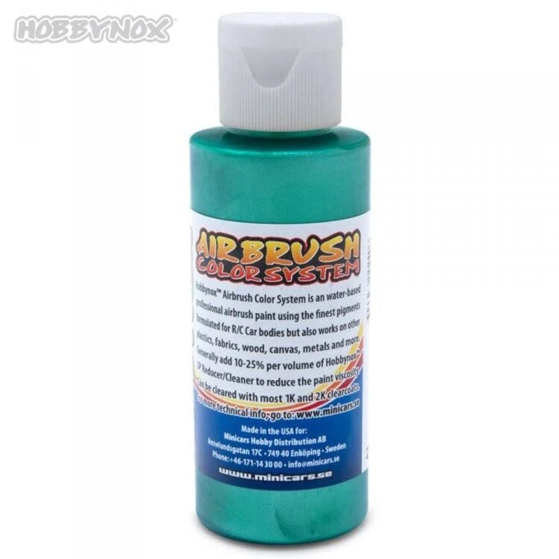 Hobbynox Airbrush Paint – Pearl Green 60ml