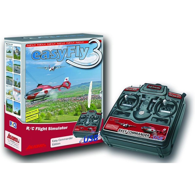 Ikarus EasyFly 3 RC Simulator with Easy Commander  (OLD 2009 Version)