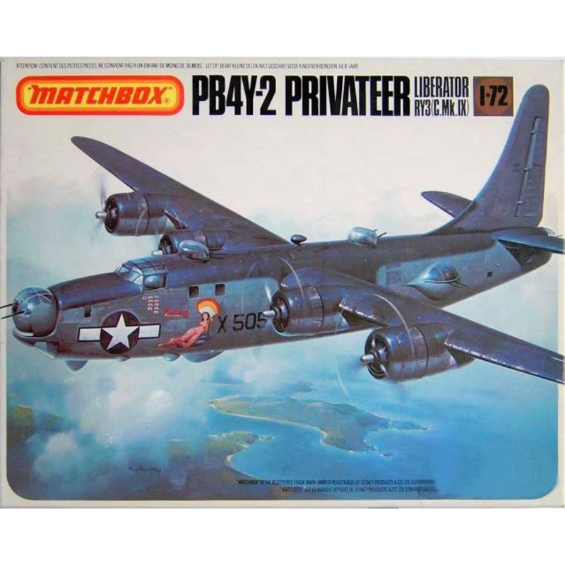 Matchbox PB4Y-2 Privateer / Liberator RY3 (C.Mk.IX) PK-606 1:72