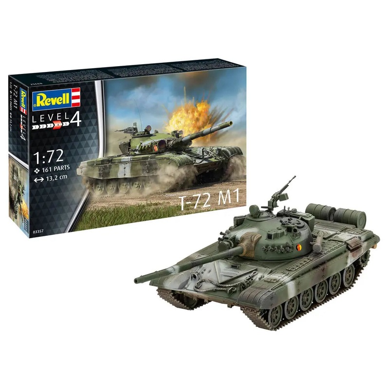 Revell 1/72 T-72 M1 Tank kit 03357