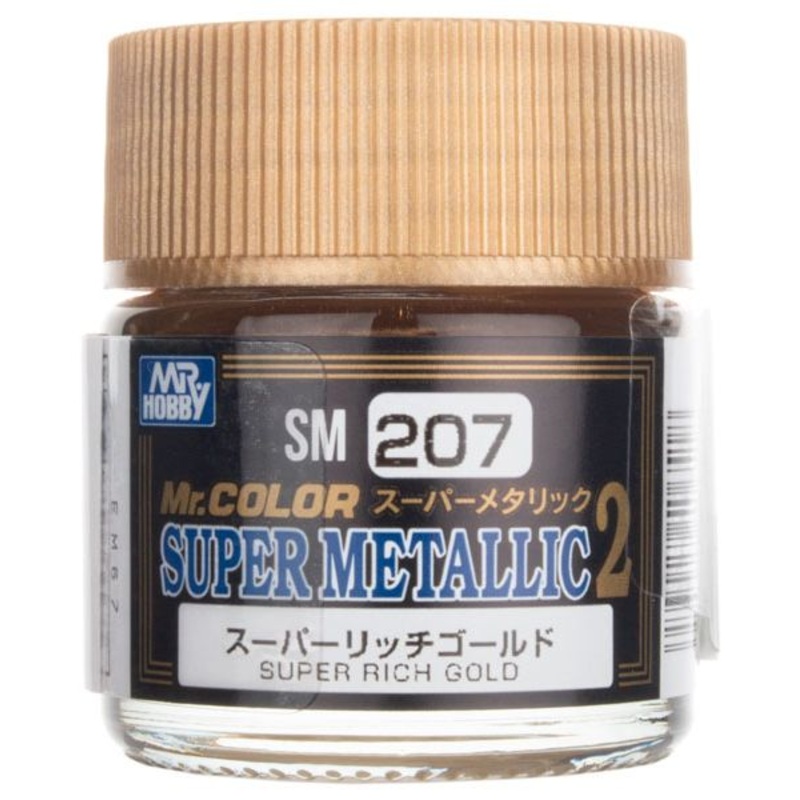 Super Metallic II  Super Rich Gold 10ml Mr Hobby – SM-207