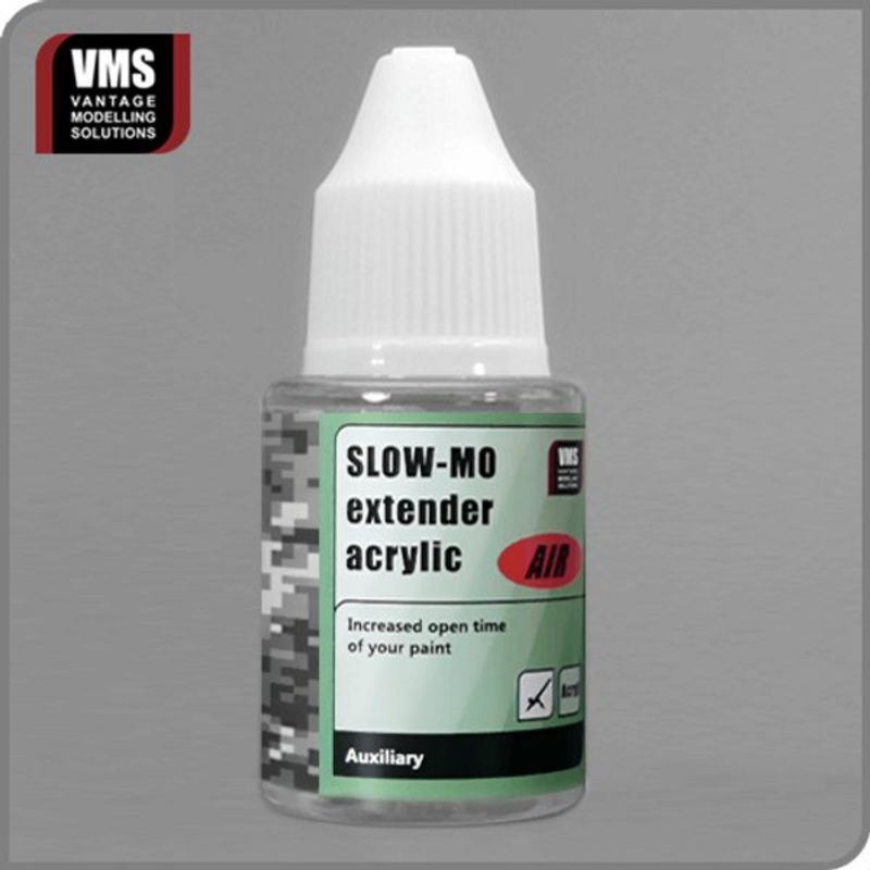 VMS Slow-Mo Acrylic Extender (Airbrush) 30ml – AX08