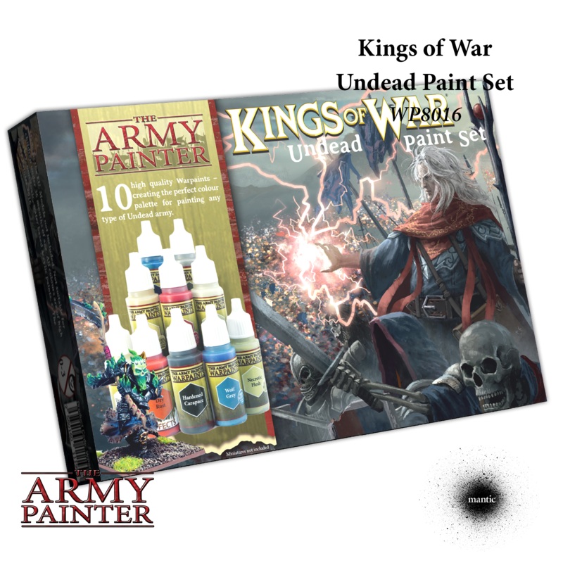 WP8016P KINGS OF WAR UNDEAD PAINT SET
