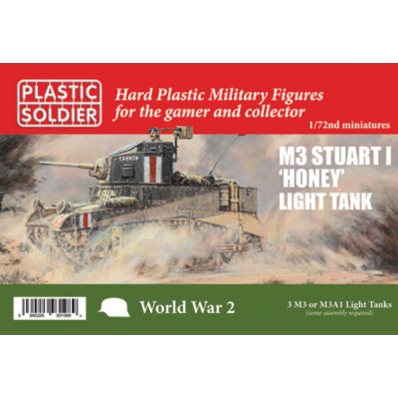 WW2 V 20026 1/72nd ALLIED STUART HONEY M3