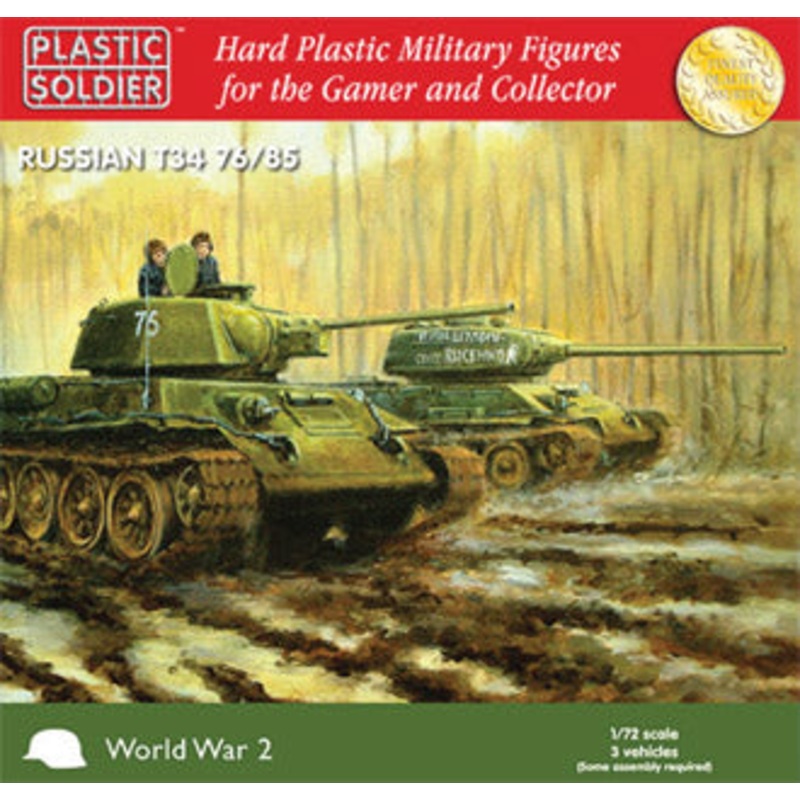 WW2V20001 1/72ND T34 76/85 TANK