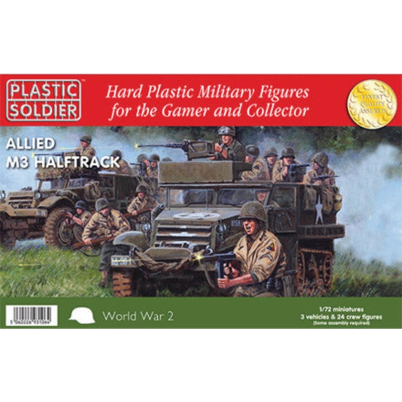 WW2V20012 1/72ND M3 HALF TRACK