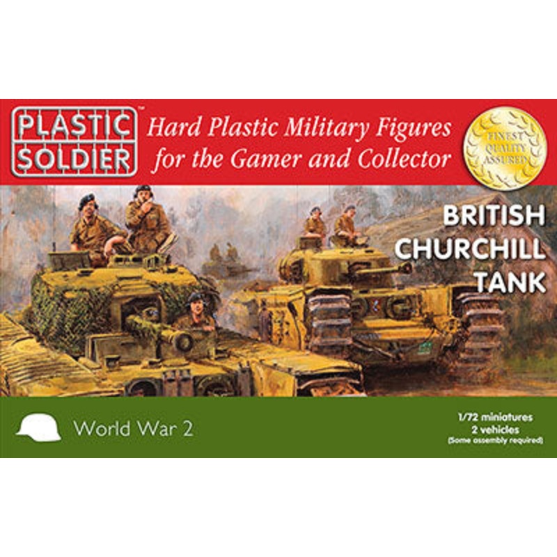 WW2V20017 1/72ND CHURCHILL TANK