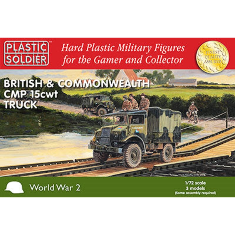WW2V20024 1/72ND BRITISH CMP 15 CWT TRUCK