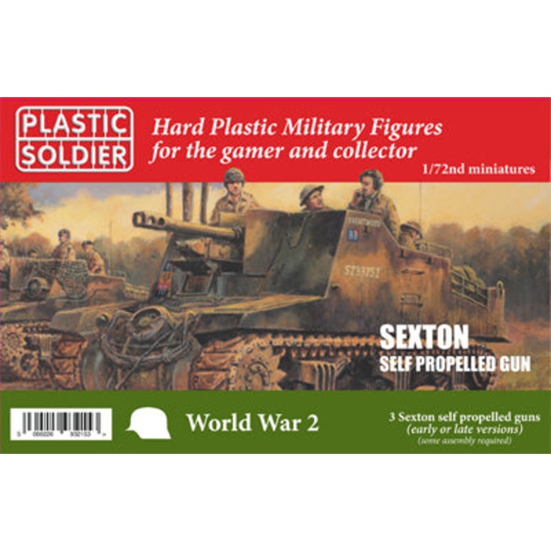 WW2V20029 1/72 SEXTON SELF PROPELLED GUN