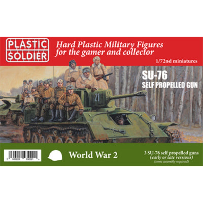 WW2V20030 1/72  SU-76 SELF PROPELLED GUN