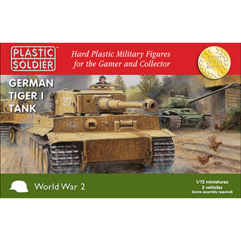 WW2V20032 1/72 GERMAN TIGER I TANK
