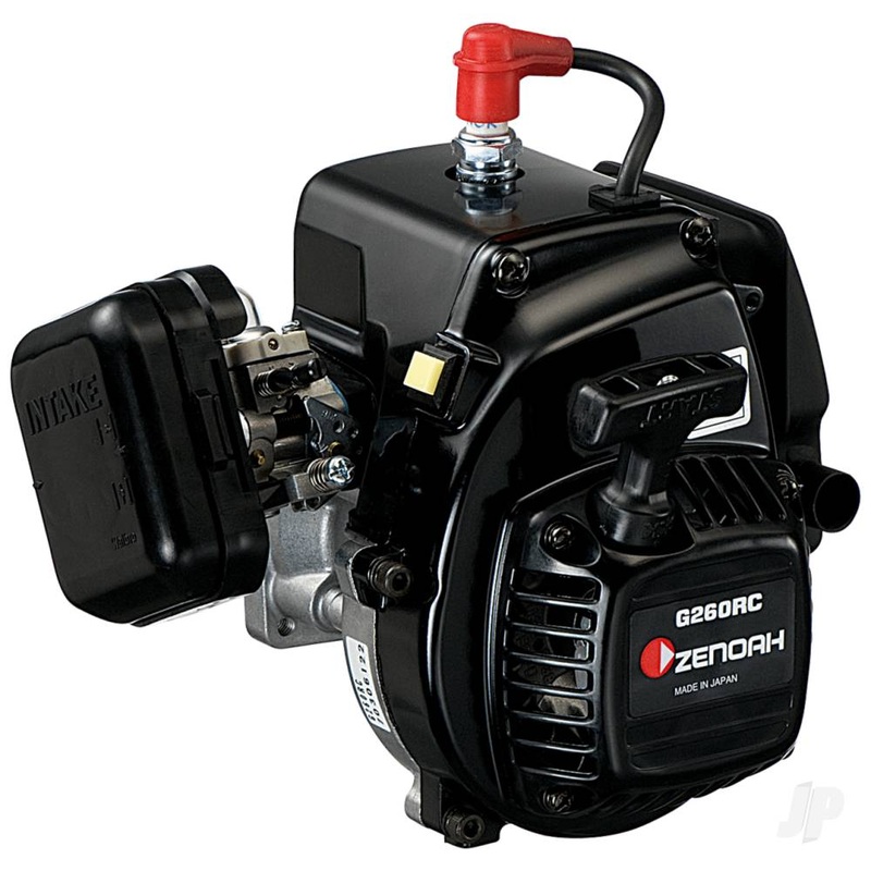 Zenoah EngineG260RC 26cc Petrol 2-Stroke Single Cylinder Car Engine (2 Bolt Fixing)