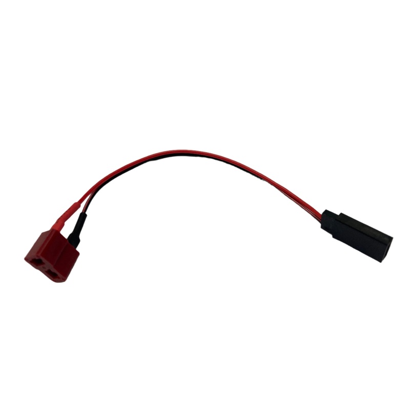 Charger Lead T-Conn female (Deans) to Futaba Style socket (2 wire)