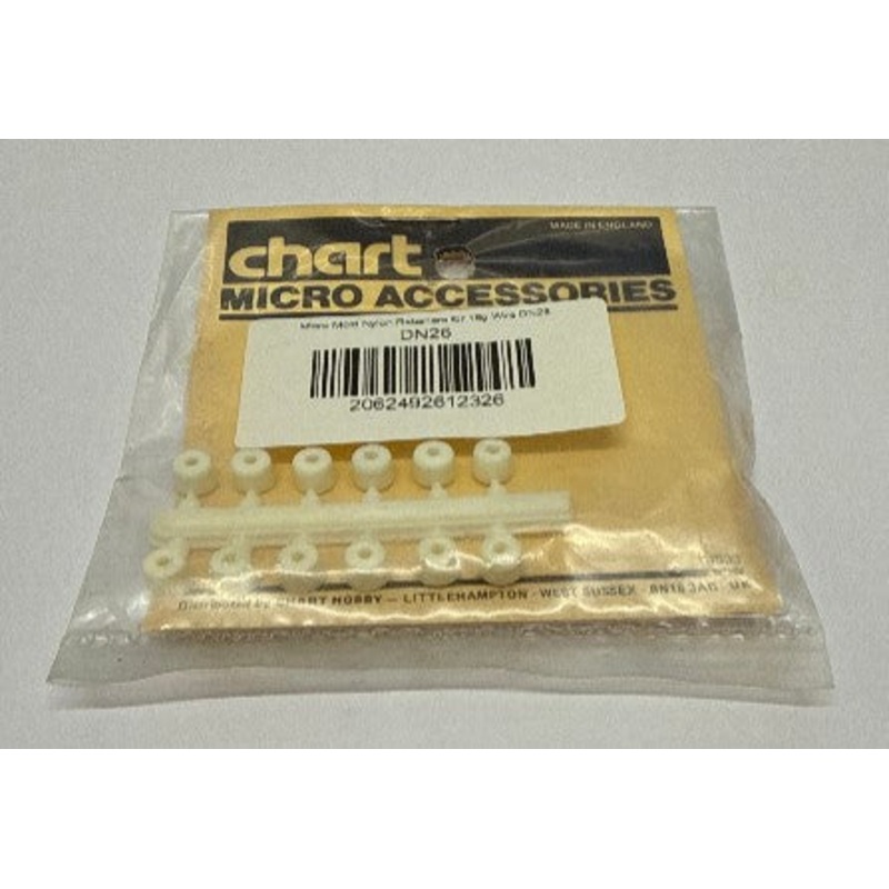Micro Mold Nylon Retainers for 16g Wire DN26
