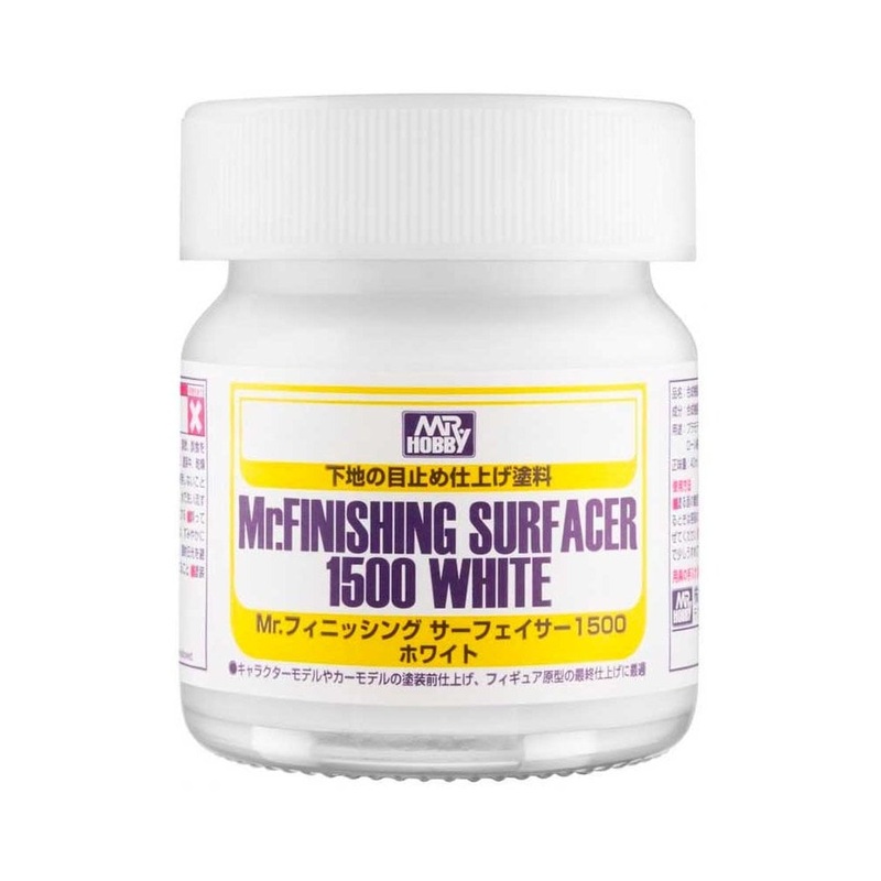 Mr Hobby Mr Finishing Surfacer 1500 White SF-291