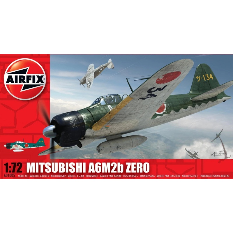 Airfix 1/72  Mitsubishi A6M2b Zero Kit A01005