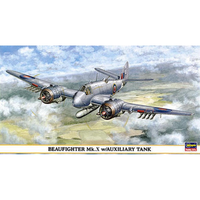 Hasegawa 1/72 Beaufighter Mk.X with Auxiliary Tank kit 00128