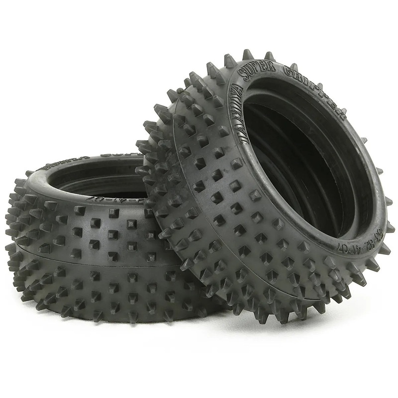 ARP Long Spike Rear Tyres 2.2 inch 1:10 Soft Compound (Box 7)