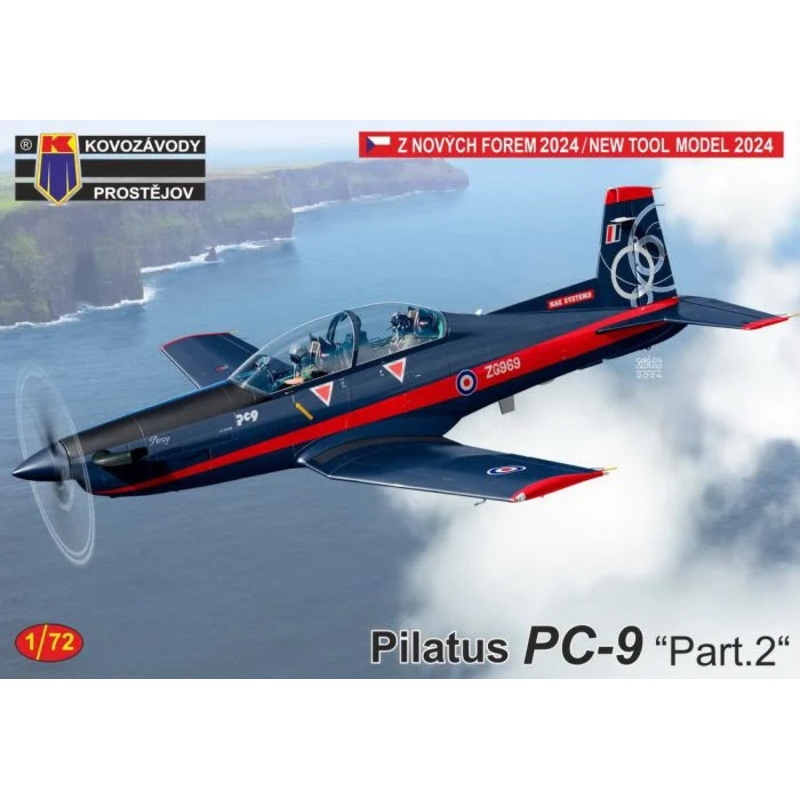Kovozavody Prostejov 1/72 Pilatus PC-9 (Part 2) KPM0471