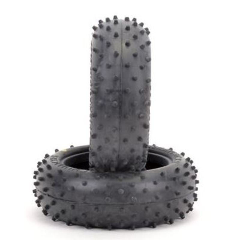 Schumacher Mini Spike Front Tyres – Yellow (pr) U6557Z (Box 103)