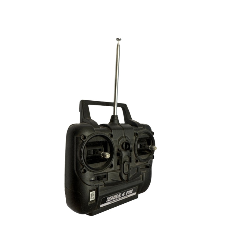 Zebra (Hitec) 4 Channel 35mhz Transmitter – Second Hand