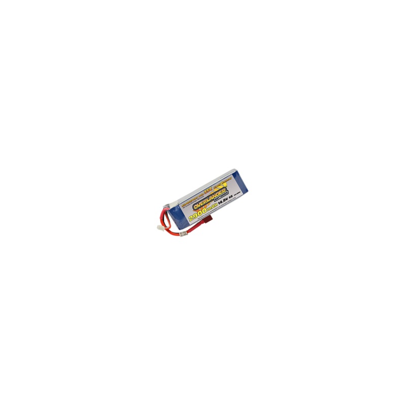 Overlander 2900mAh 4S 14.8V 35C LiPo Supersport Pro – EC3 Plug