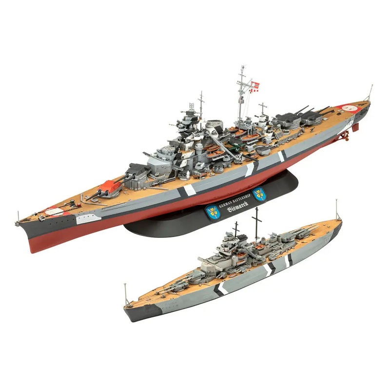 Revell 1/700 & 1/1200 Bismark Gift Set 05637