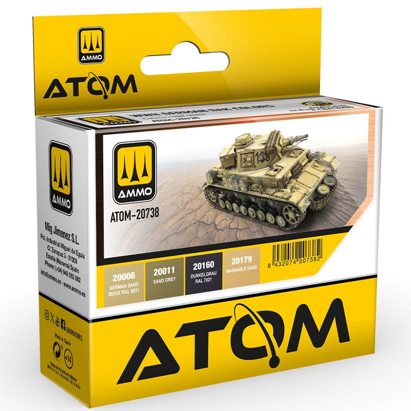 ATOM WWII German Dak Colours – pack of 4 20738