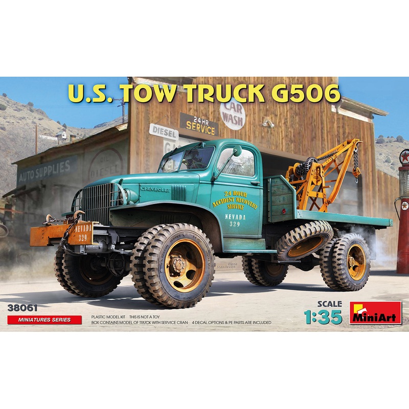 MiniArt US 5 Ton Tow Truck Kit MT38061
