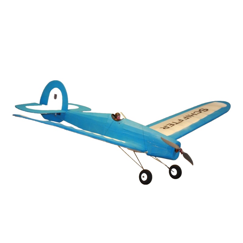 The Model Barn Schiffter Kit. A balsa and ply vintage style low wing model kit