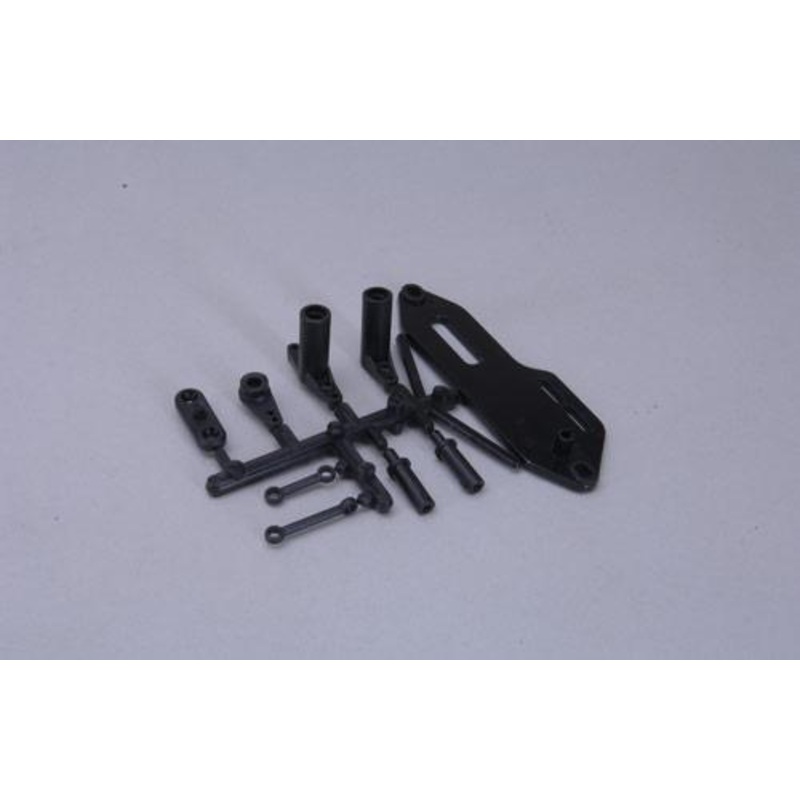 XTM RACING Battery Retainer/Mounts and Steering Set – Rage (Box 78)