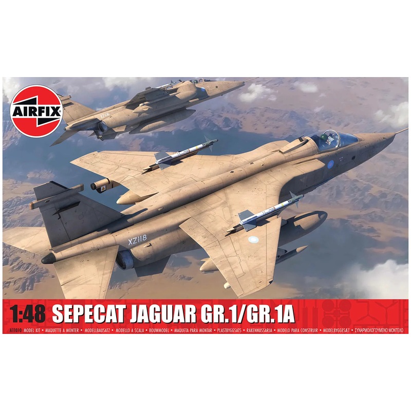 Airfix 1/48 Sepecat Jaguar GR.1/GR.1A kit A11010