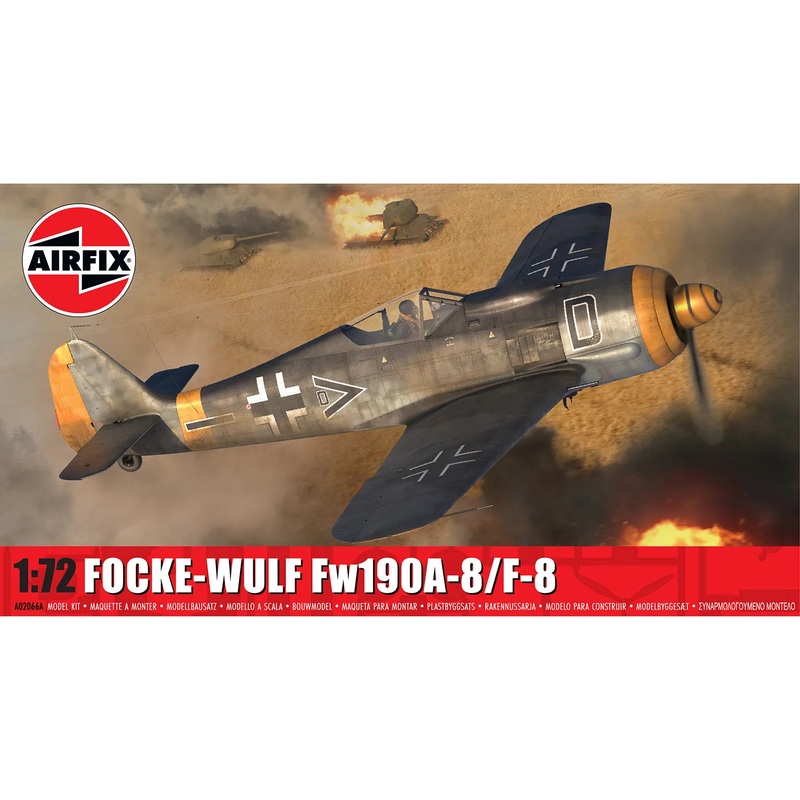 Airfix 1/72 Focke-Wulf Fw190A-/F-8 Kit A0066A