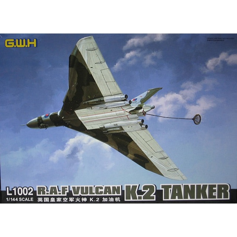 Great Wall Hobby 1/144 K.2 RAF Vulcan Tanker Kit LI002