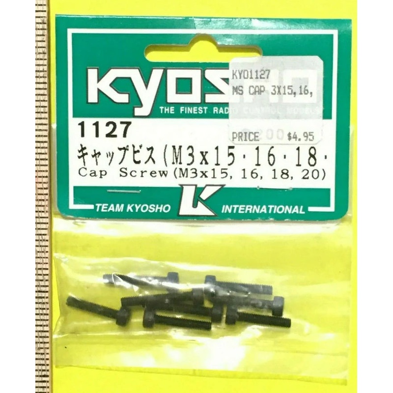 Kyosho Cap Screw (M3 x 15 16 18 20) 1127