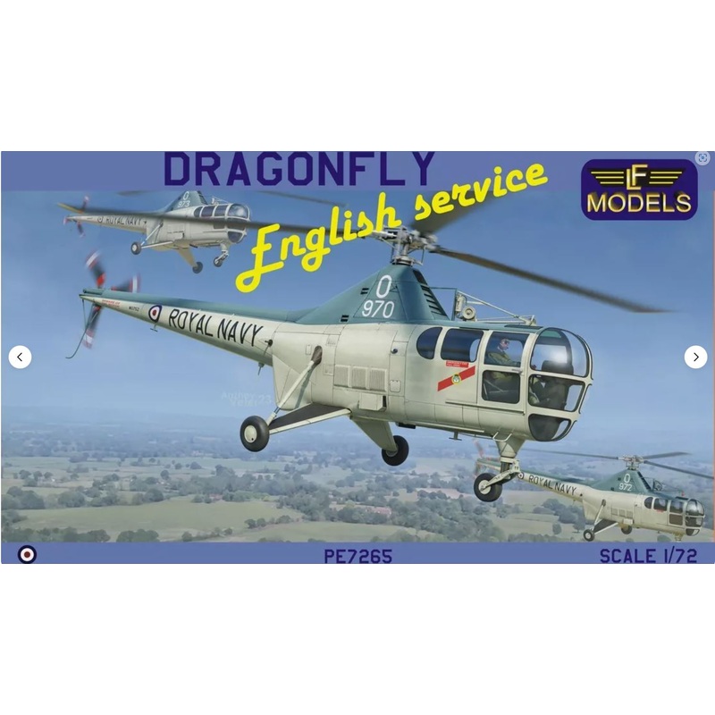 LF Model 1/72 Westland WS-51 Dragonfly Helicopter kit PE7265