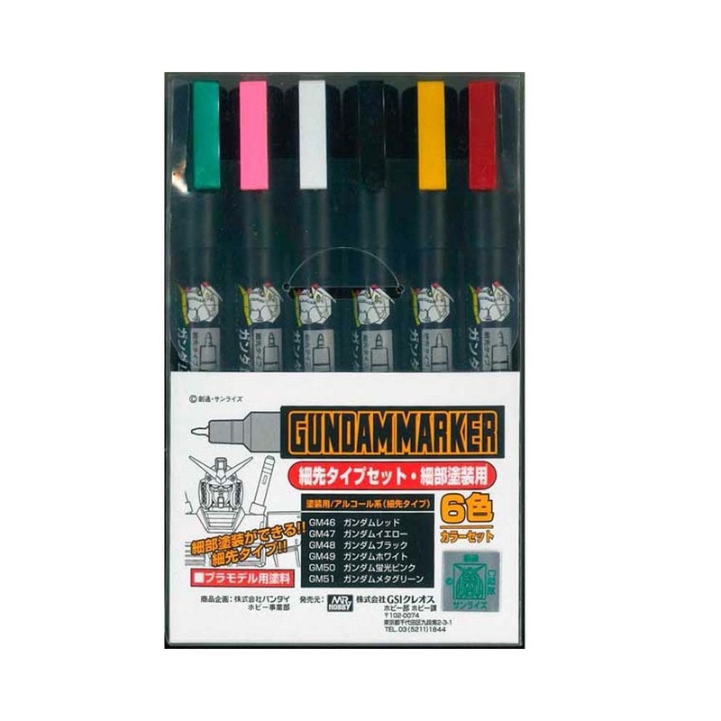 MR.Hobby  Gundammarker Fine Edge Set GMS-110