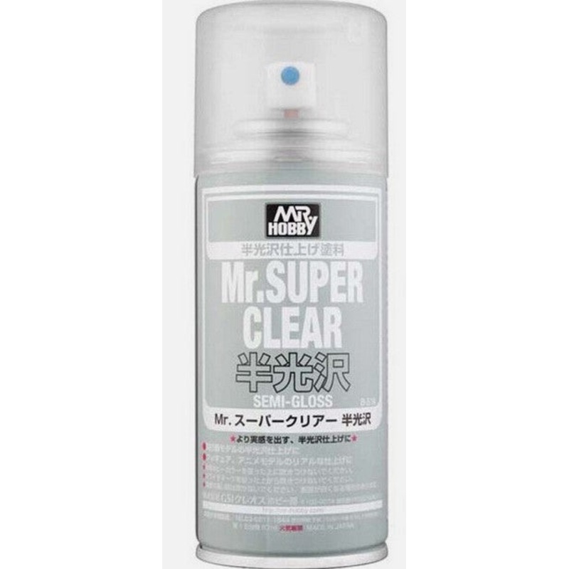 Mr Hobby Super Clear Finishing Spray Semi Gloss B-516
