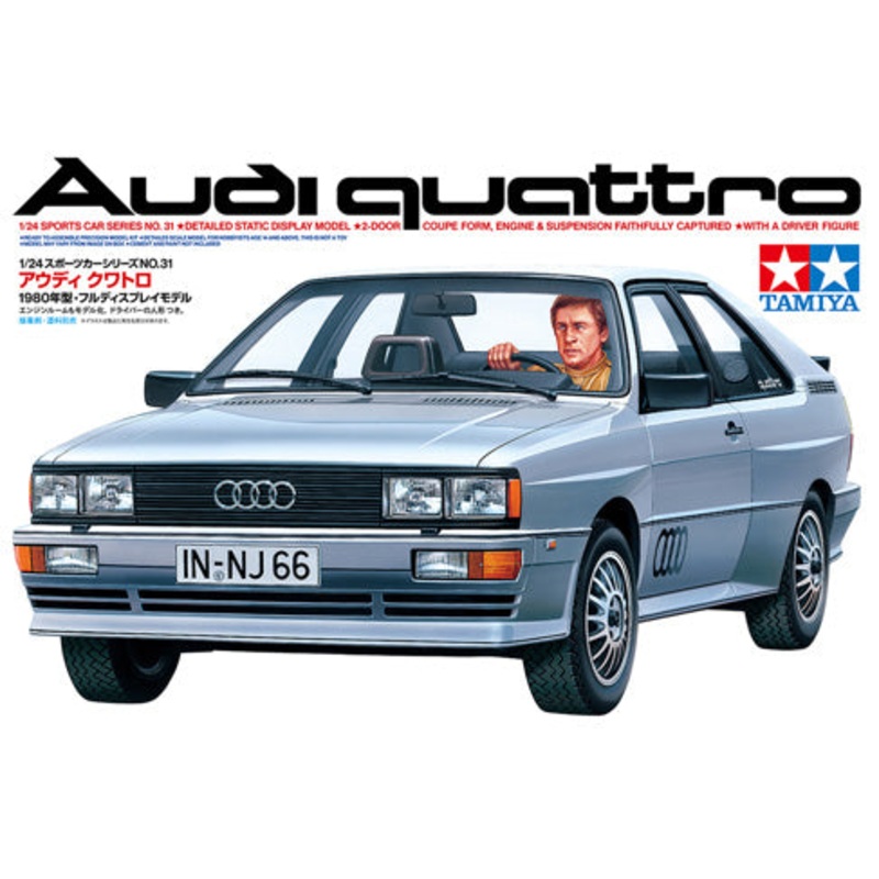 Tamiya 1/24 Audi Quattro Kit 24031