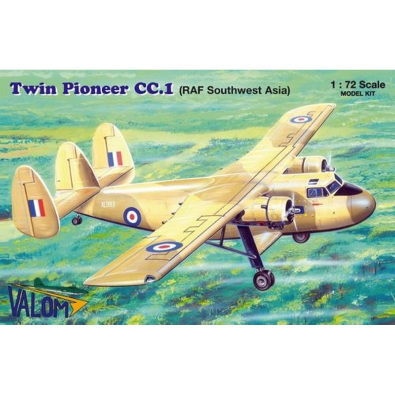VALOM 1/72 Twin Pioneer CC.1 (RAF Southwest Asia) Kit 72138