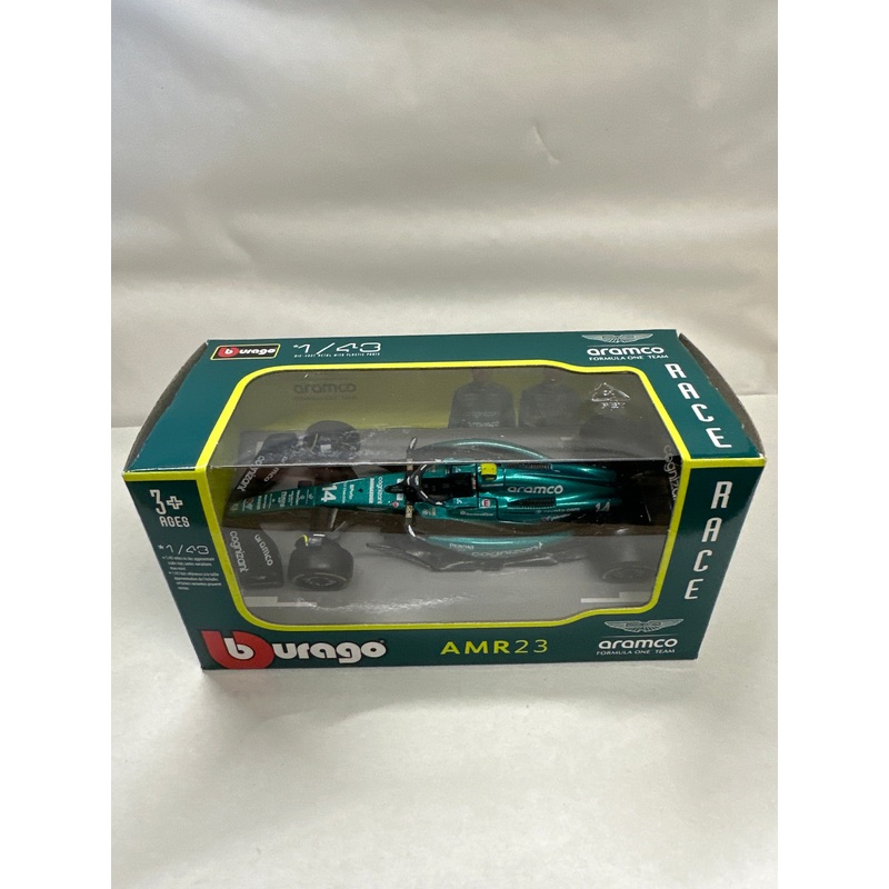 Bburago 1/43 AMR23 14 Fernando Alonso  2024 B18-60039FA