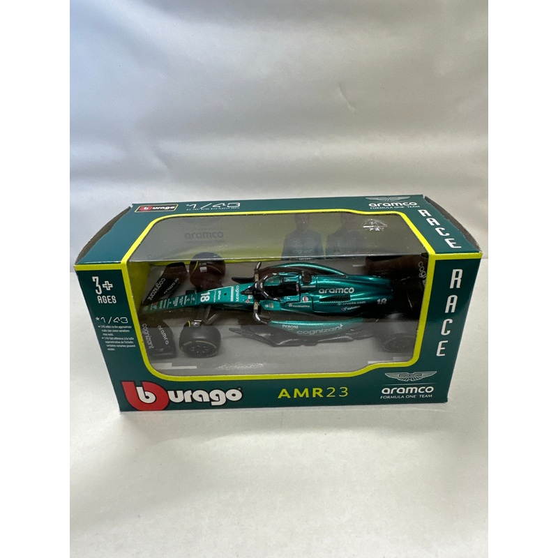 Bburago 1/43 AMR23 18 Lance Stroll  2024 B18-60039LS