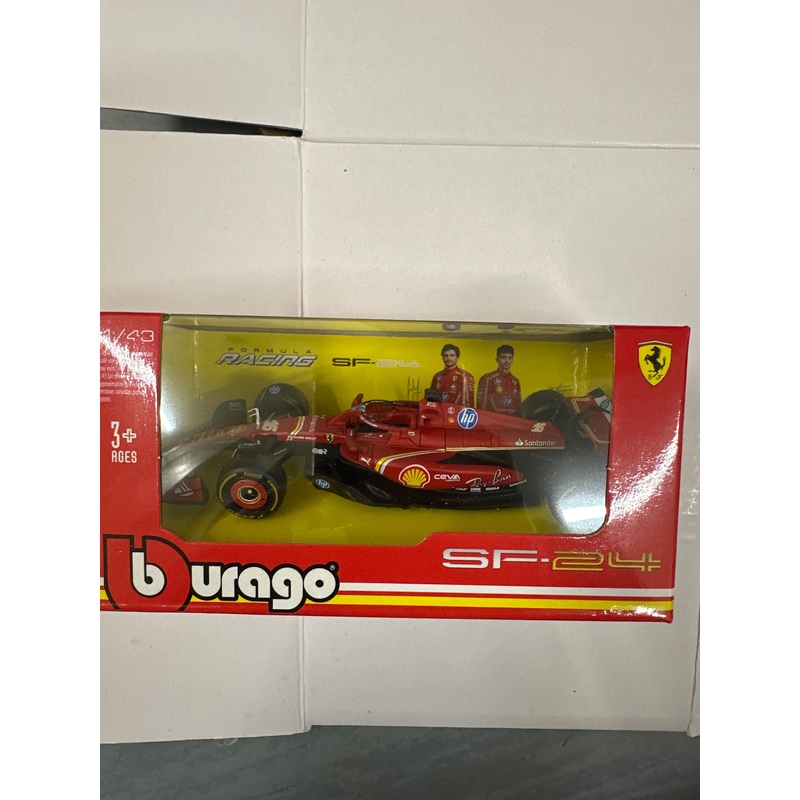 Bburago 1/43 Ferrari SF-24 Charles Leclerc 16 2024 B18-60039L